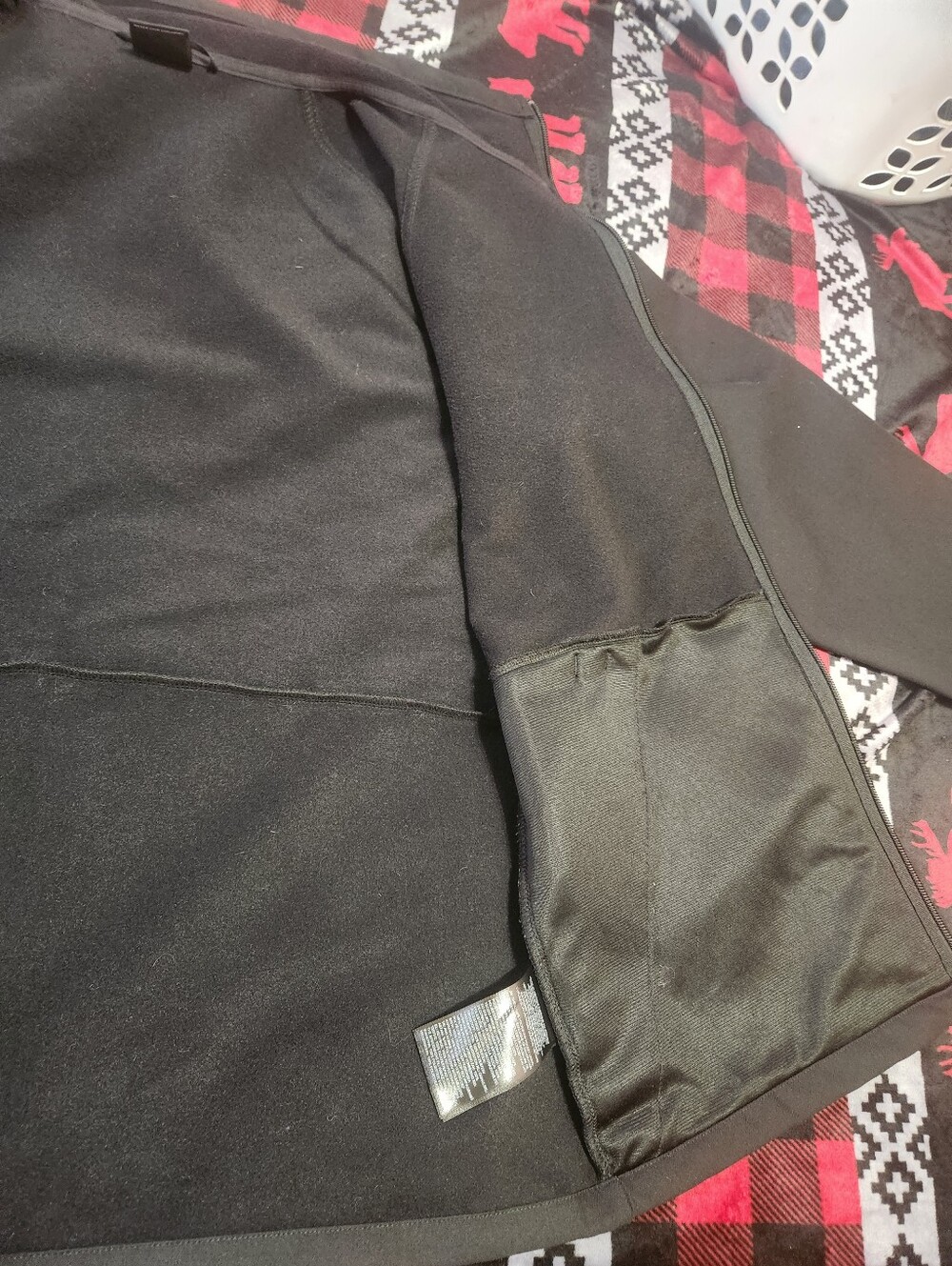 The North Face Camden Soft Shell Jacket Men's M Black WindWall Full Zip - Picture 10 of 11